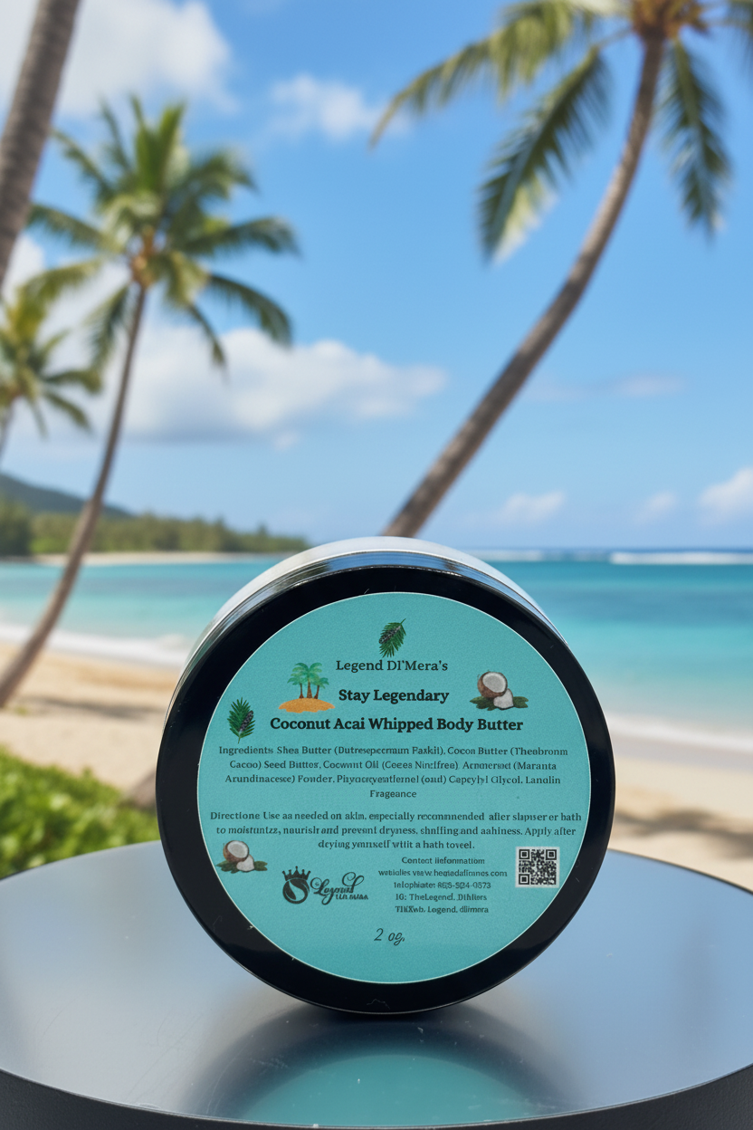 Whipped Body Butter (Coconut Acai) Extra Moisturizing